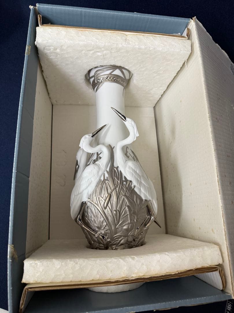 LLADRO リヤドロ サギの王国 花瓶 花器 Re-Deco 共箱