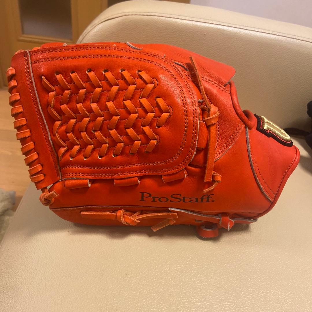 Wilson ProStaff オレンジグローブ 左用グローブ 硬式用 未使用