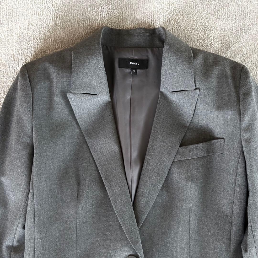 美品✨セオリー パンツスーツ テーラードジャケット テーパード
