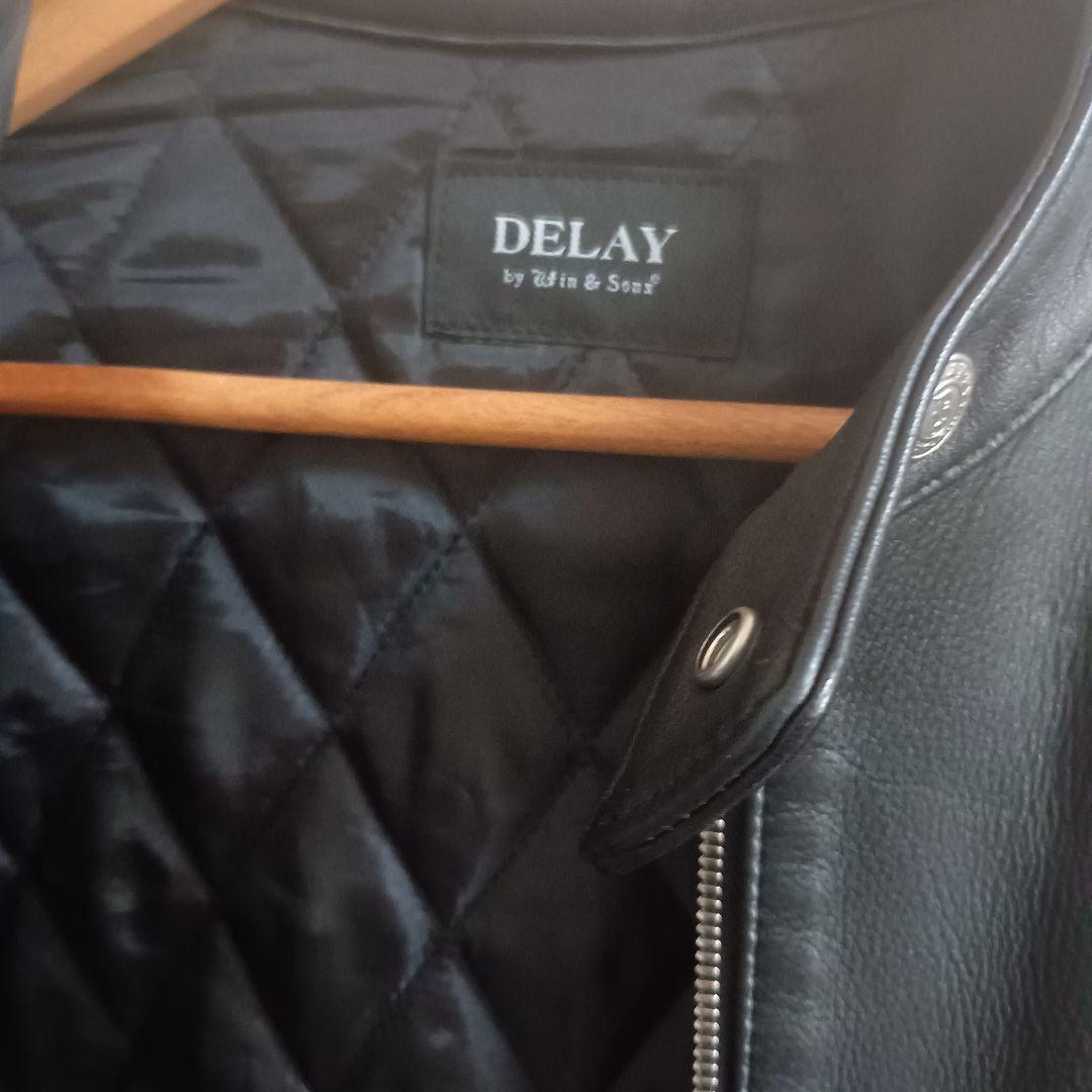 DELAY レザー ライダース ジャケット RESOUND CLOTHING