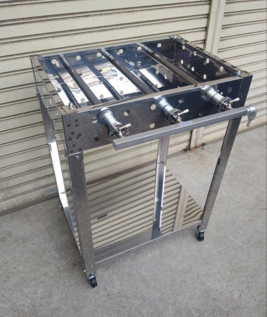 ネット専売　専用台セット　ガスグリドル　鉄板焼　軒先販売　イベント　フードフェス