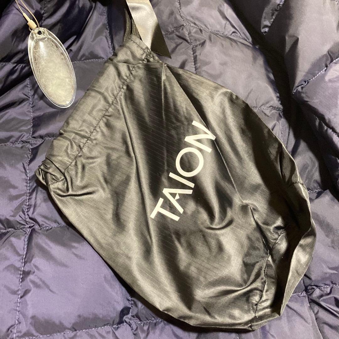 【新品未使用タグ付き】TAION CR バルカラーコート+ダウンジャケット　L