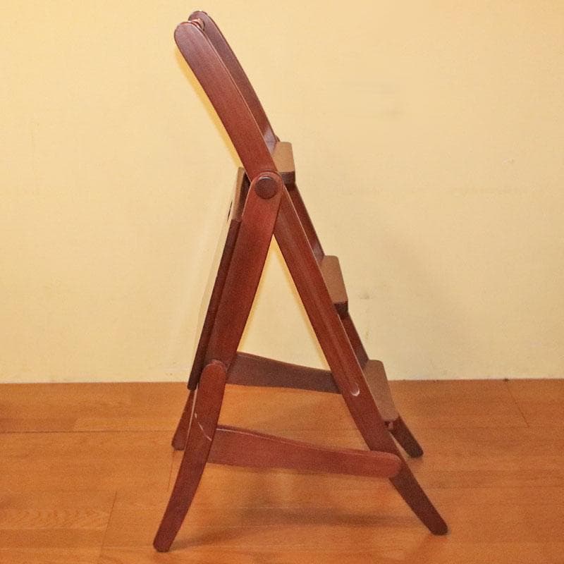 ステップチェア 椅子 脚立台 踏み台 イタリア製 木製 122-374