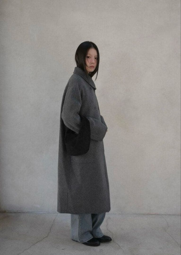 ジャケット・アウター ohotoro / Round Double Coat