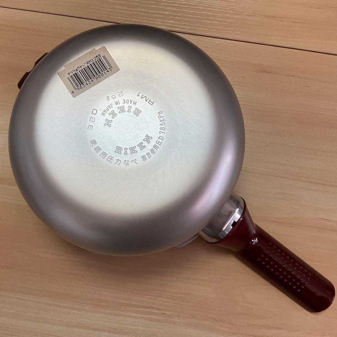 未使用 / RIKEN 理研 圧力鍋 こなべちゃん / 2.5ℓ 3合炊