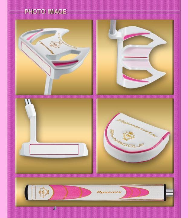 【左 希少な女性用】極太グリップと大型の安定感? ダイナミクスレディスパター