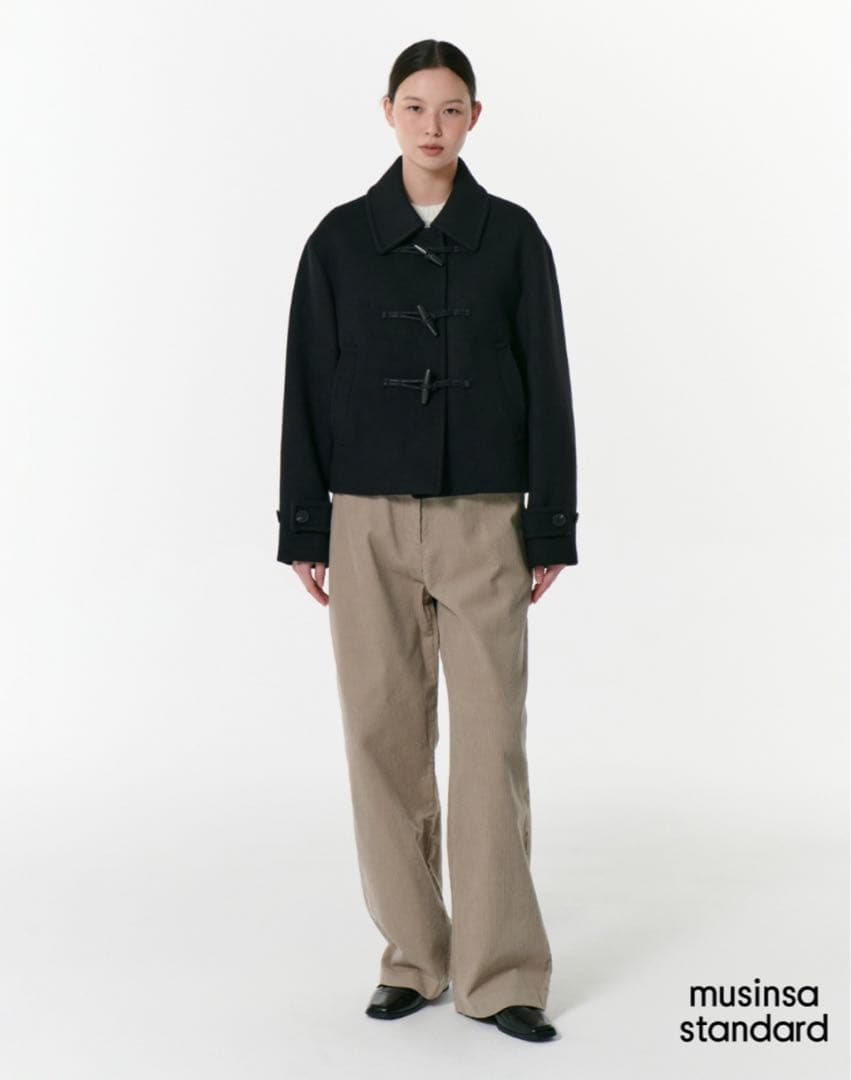 musinsa standard ダッフルショートコート