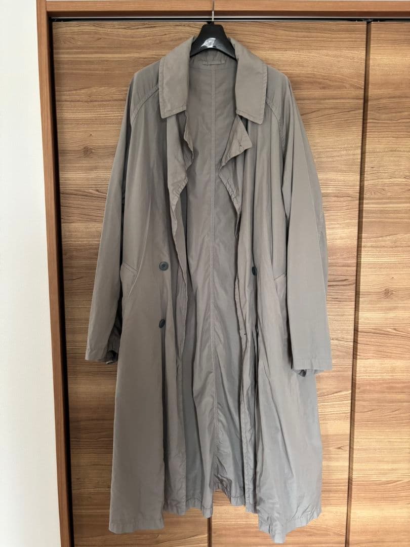 ジャケット・アウター graphpaper Garment Dyed Poplin Coat