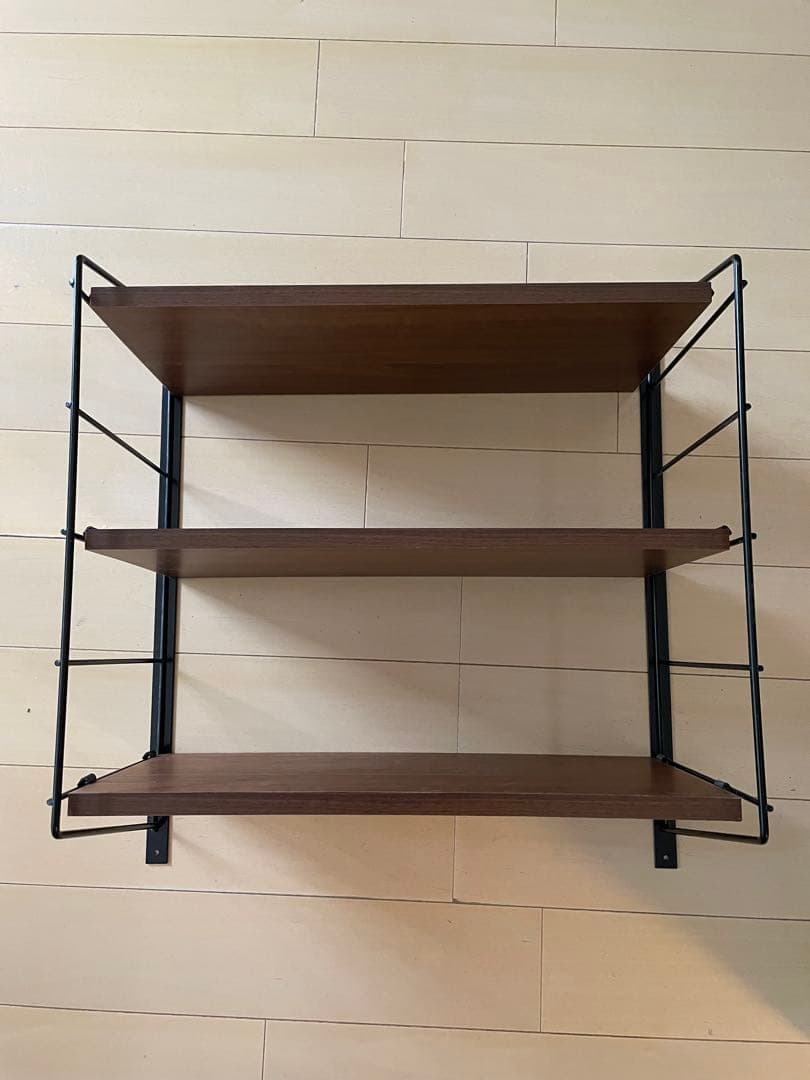 IDEE イデー　壁棚　3段ウォールラックアイアンラック　壁だな