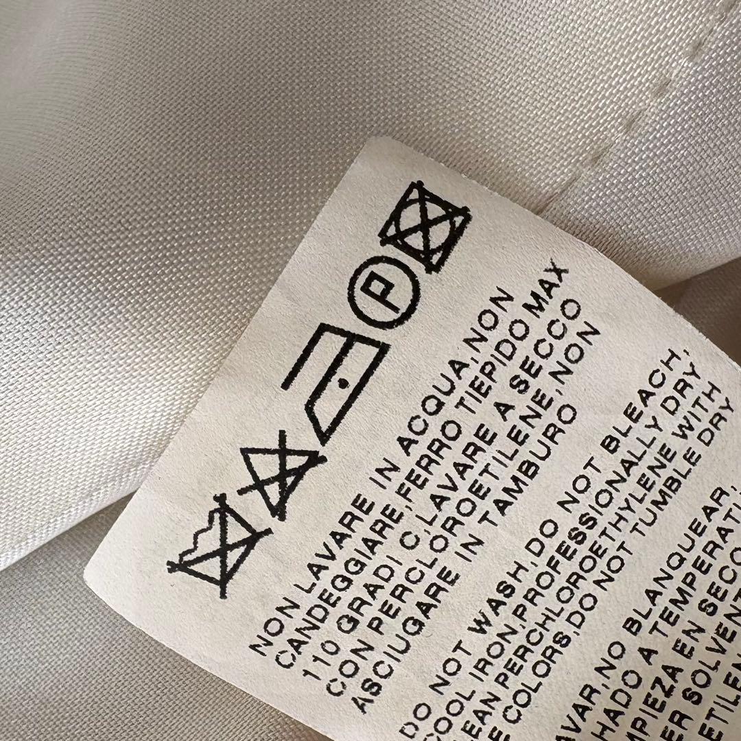 イブルース　大きいサイズ　スタンドカラーロングコート　リブニット　42アイボリー