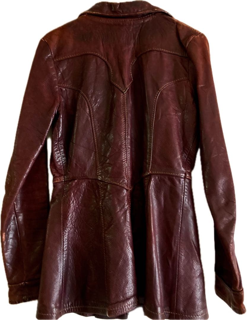 今週末まで70’s oshwahkon オシュワコンのレザージャケット