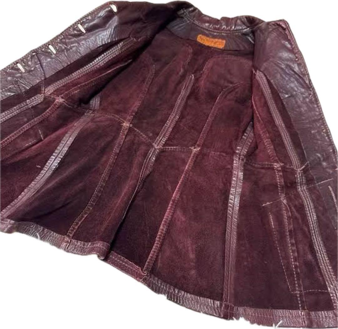 今週末まで70’s oshwahkon オシュワコンのレザージャケット