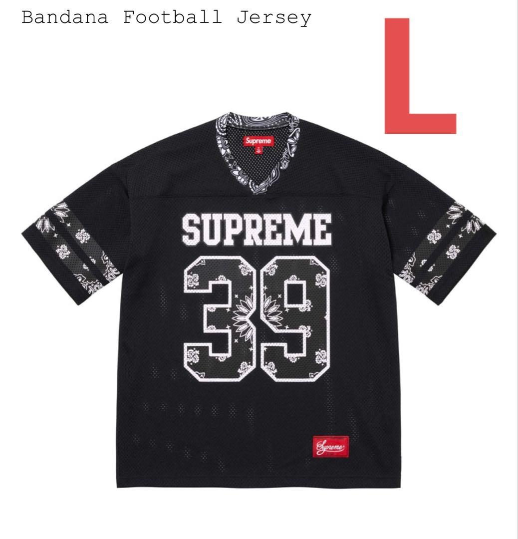 シャツ Supreme Bandana Football Jersey black L