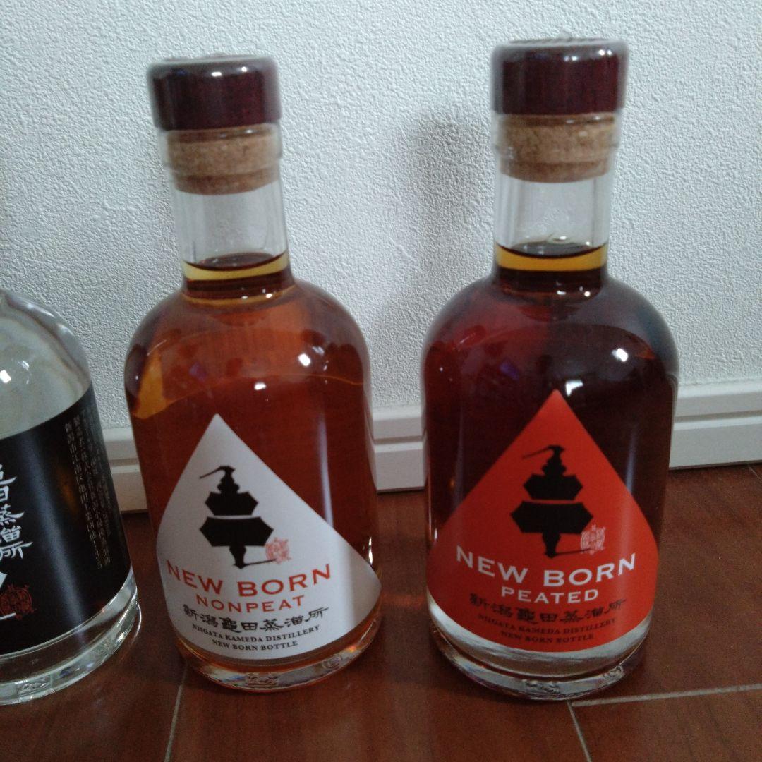 （値下げ！）新潟亀田蒸留所 亀田ウイスキー ４本 ニューポット