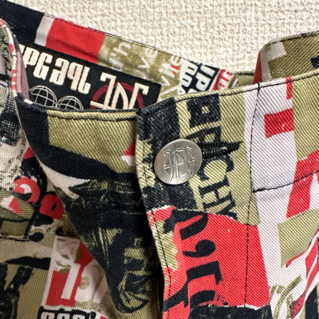 JEAN PAUL GAULTIER アーカイブ 総柄パンツ 48