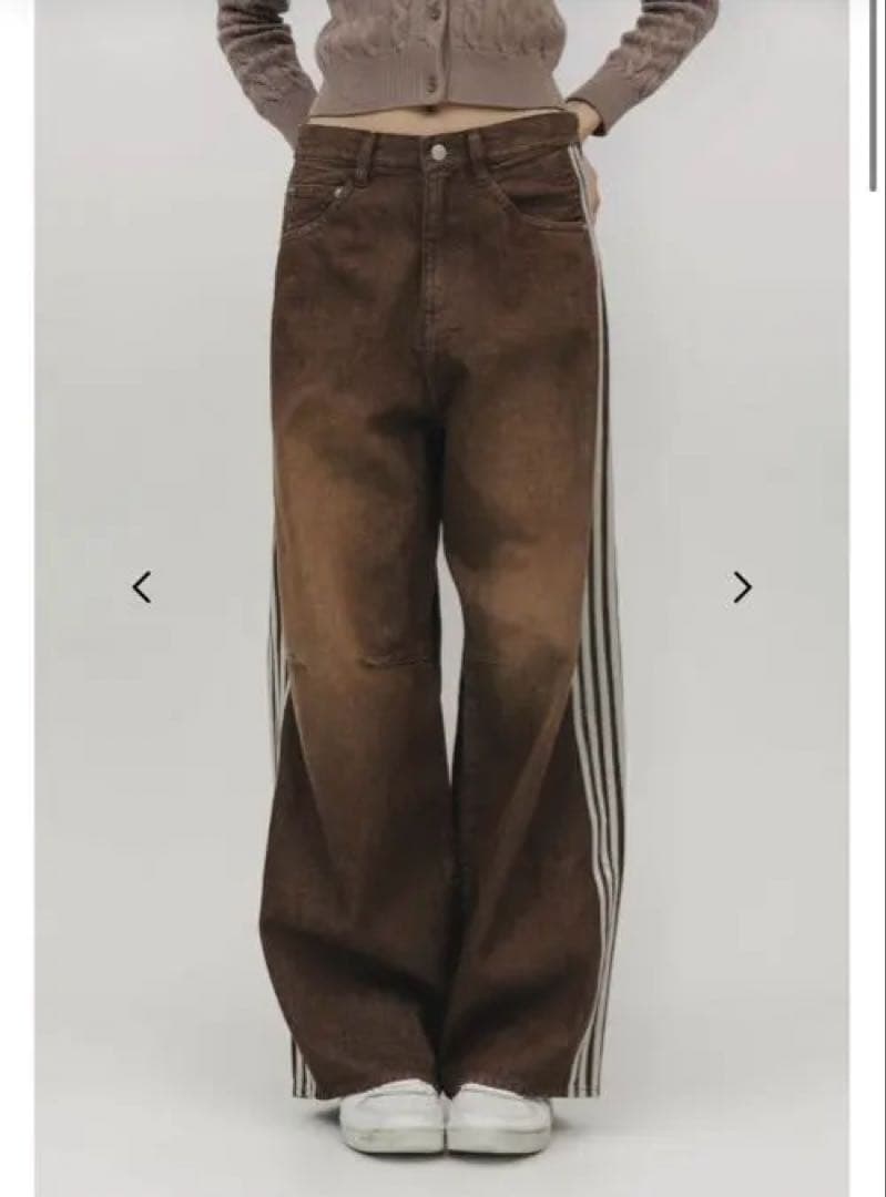 パンツ THE TOE Emirates Track Denim Pants