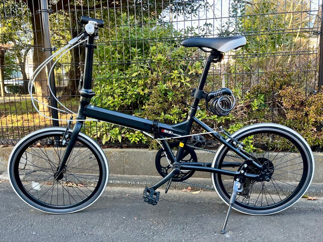 ANIMATO ミニベロ 20インチ 折り畳み自転車 【引取限定】東京都小金井市