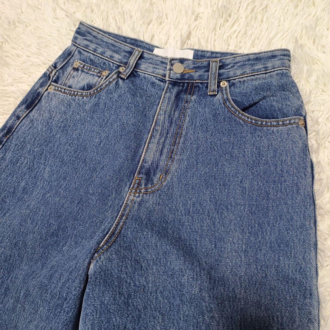 Na.e ナエ　Wide Loose Jeans _Deep Blue