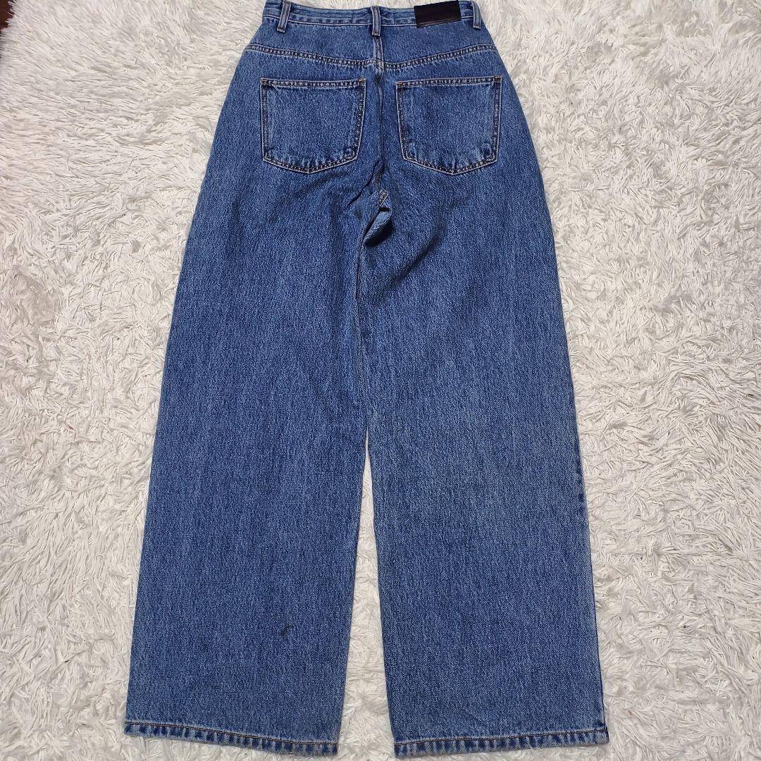 Na.e ナエ　Wide Loose Jeans _Deep Blue