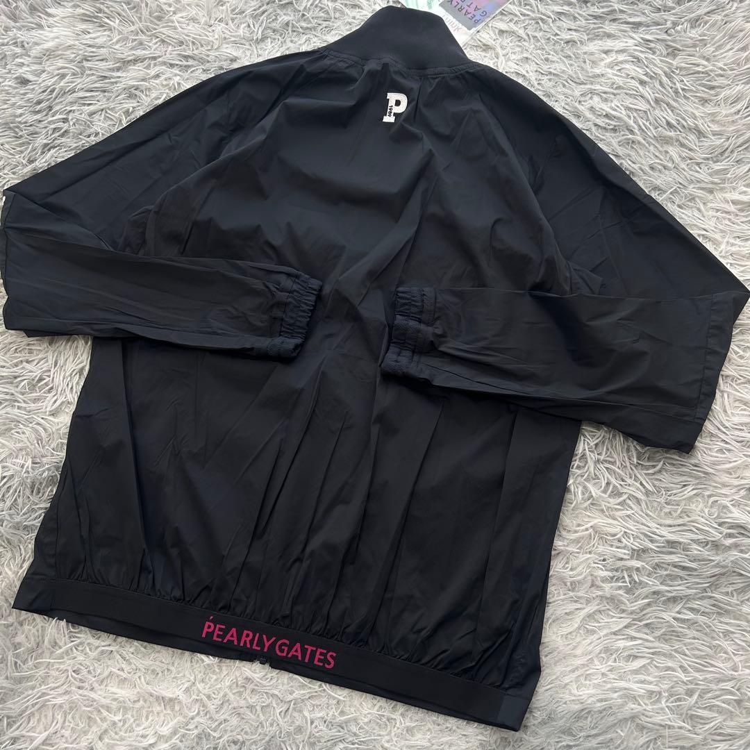 新品　パーリーゲイツ　スニード　ナイロンジャケット　チェック柄　ニコちゃん　1