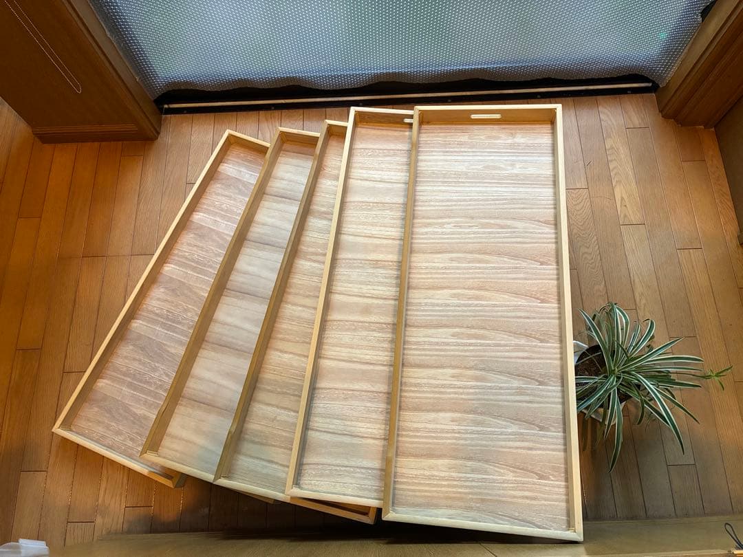 桐箪笥　着物　衣装収納　桐5枚セット