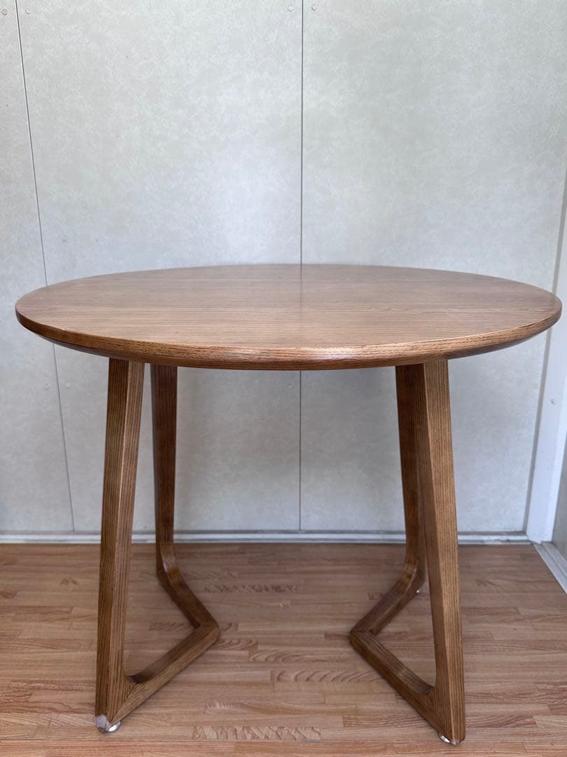 6JOHAN 円形木製センターテーブル【001】