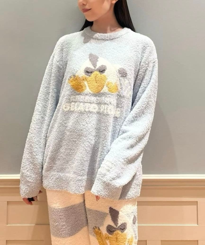 ジェラートピケ×ドラクエ ももんじゃプルオーバー+ロングパンツ