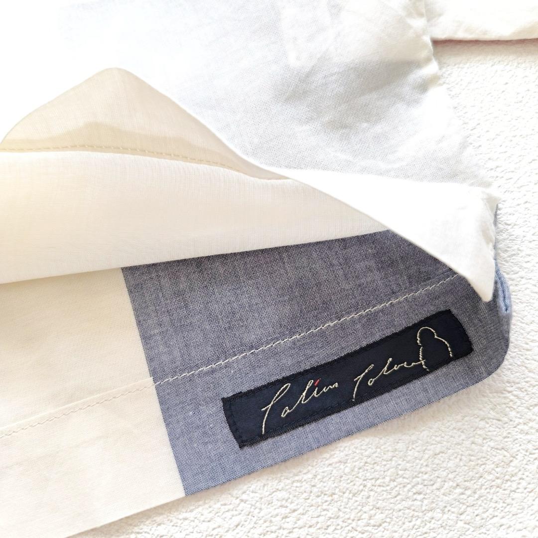 美品 パラスパレス ドルマン シャツ ブラウス 24年 秋 チェック 秋間道