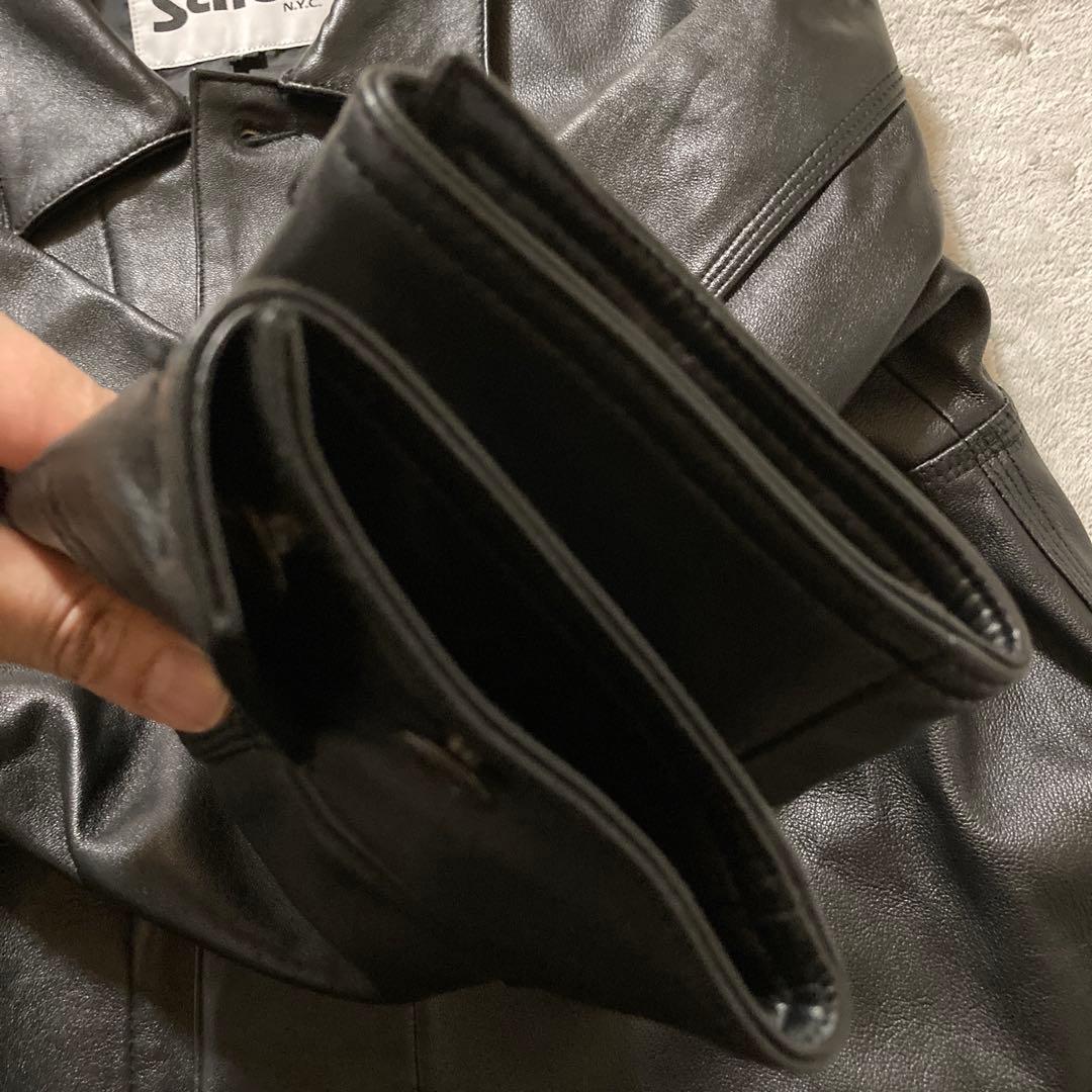 極美品　レディース　Schott ショット　ラムレザー カバーオール ジャケット