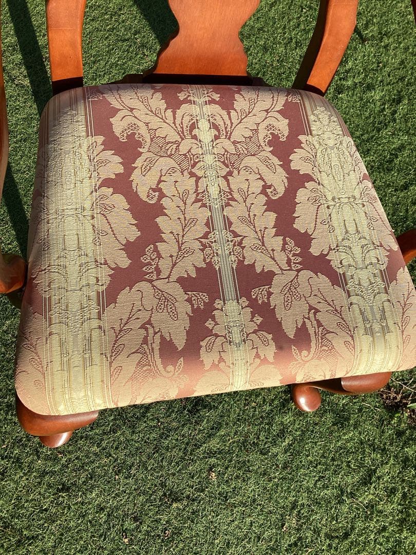 ダイニングチェア　猫脚　クラシカル　アームチェア　椅子