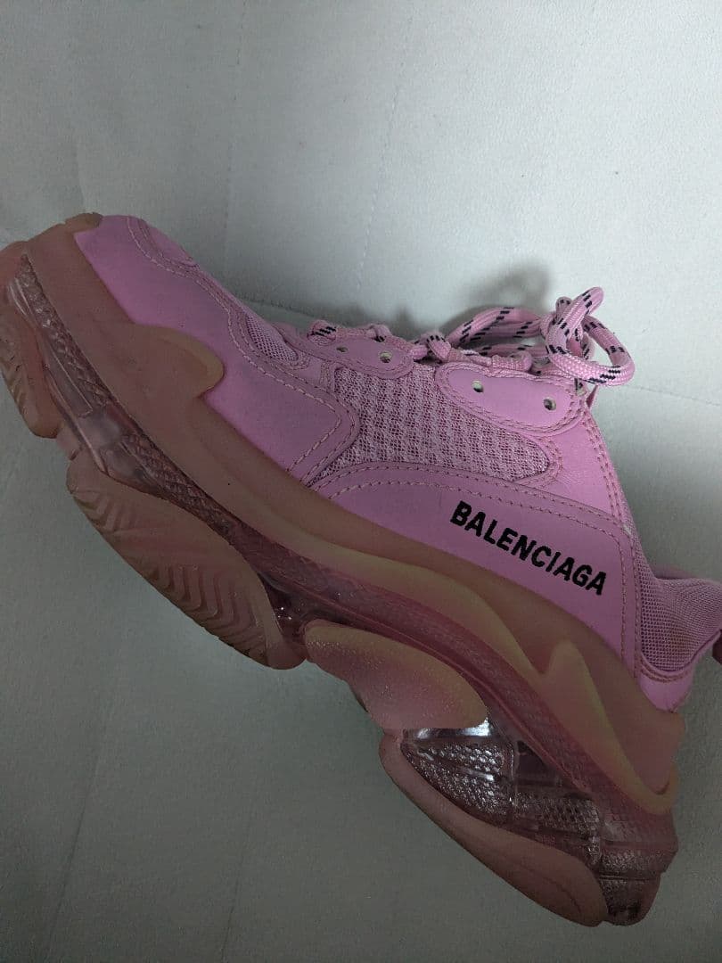 N*o様 BALENCIAGA ピンク スニーカー 37