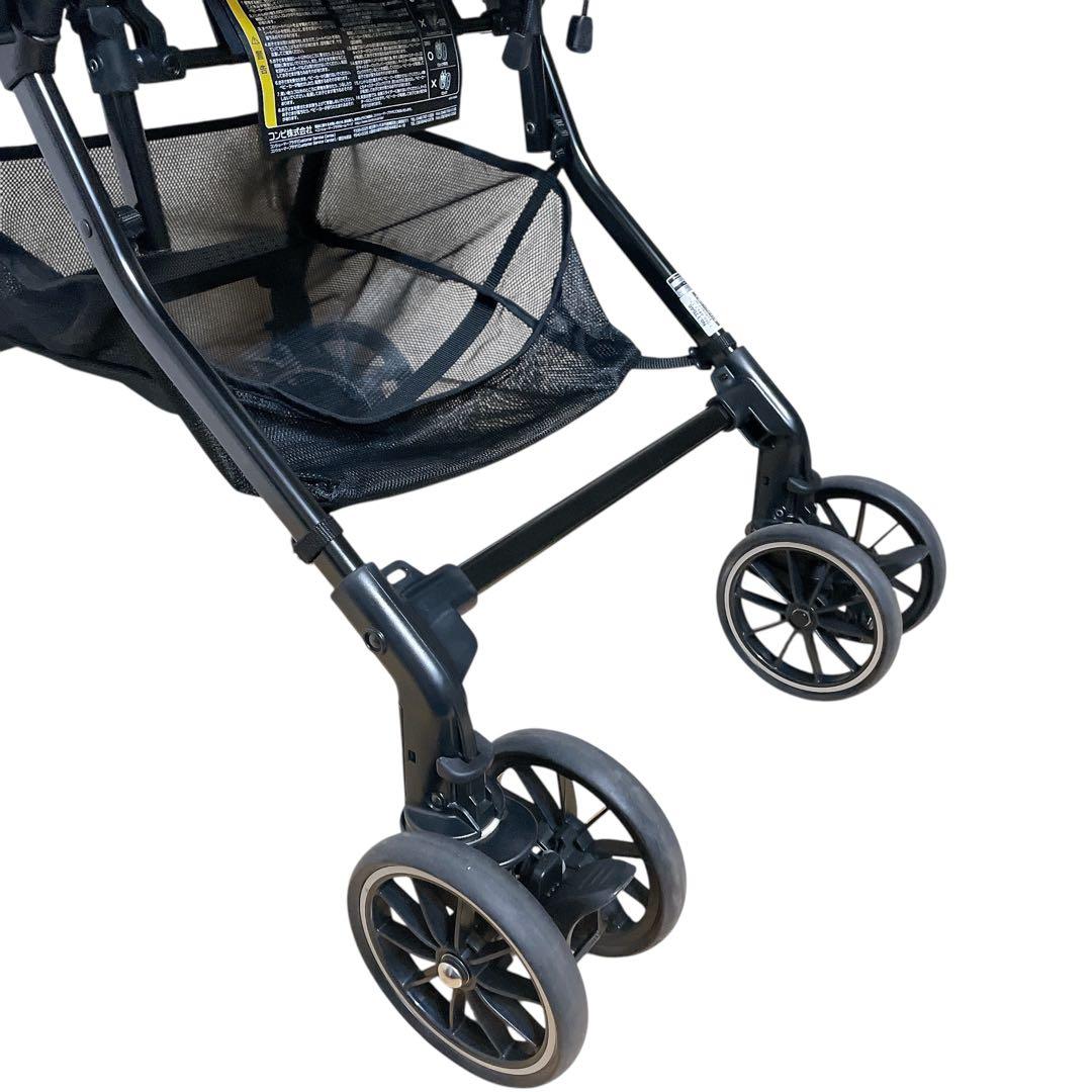 コンビ　スゴカル　4キャスエアー　エッグショックHK ライトグレー　最軽量　美品