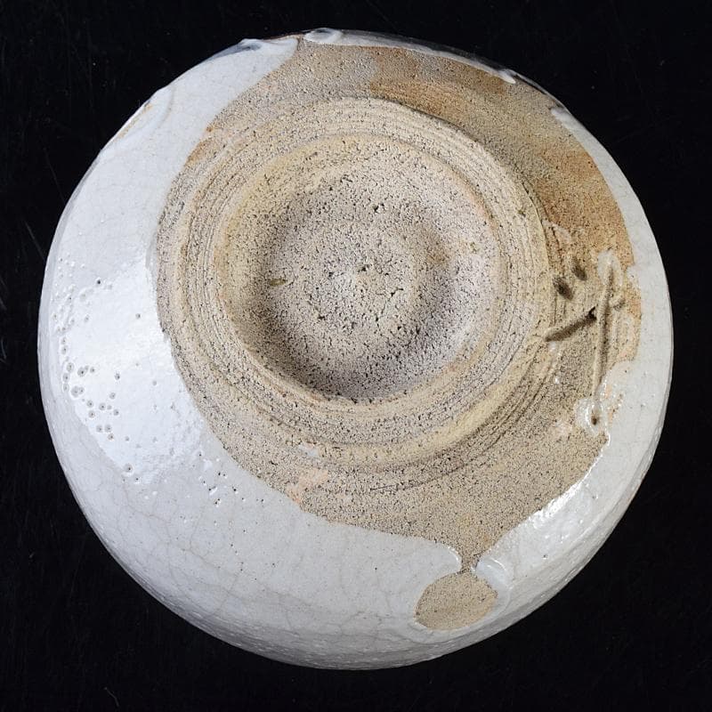 Gojyo　茶道具　荒川豊蔵作　志野梅図茶碗　鵬雲斎極め箱　M　R7966