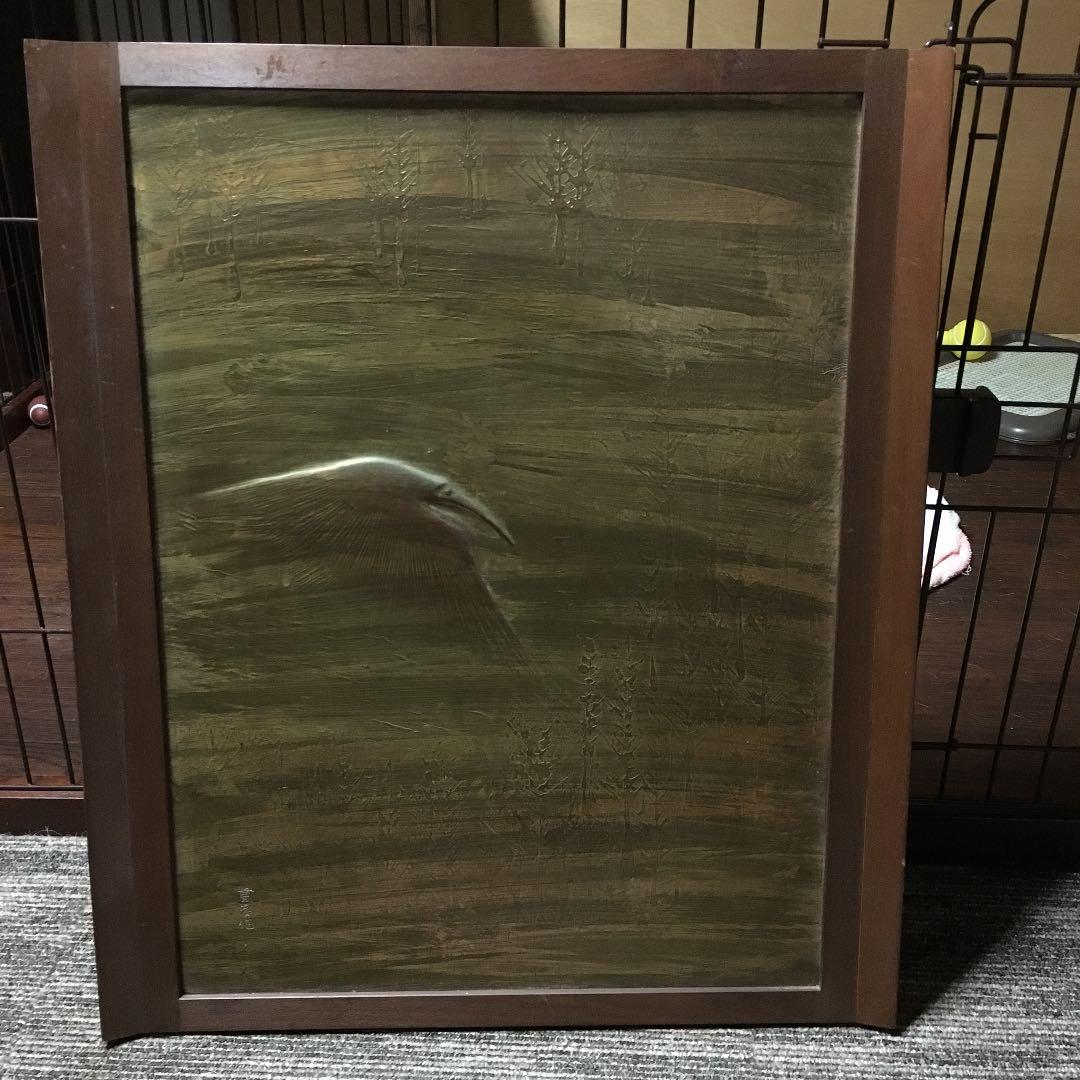 銅板絵画 骨董