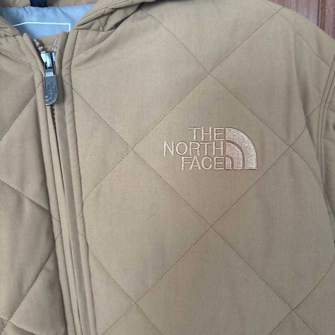 THE NORTH FACE ブラウン キルティングジャケット　サイズＳ