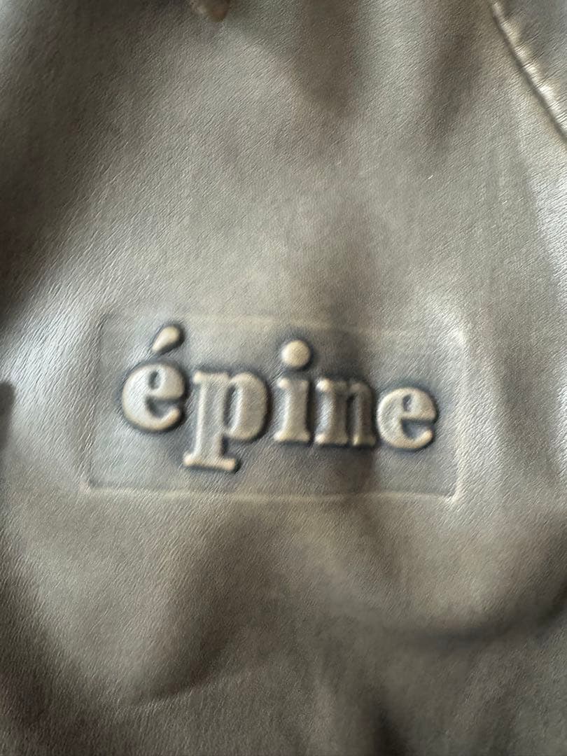 【美品】 épine leather jacket レザー ジャケット アウター