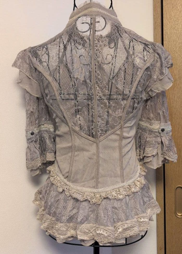 *新品タグ付* RozenKavarier レース切替 シースルージャケット
