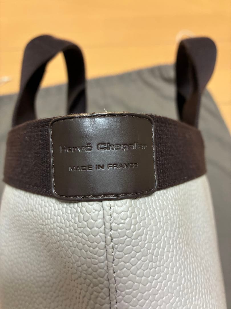 エルベシャプリエ スクエアトート704GP コーテッドキャンバス レザー