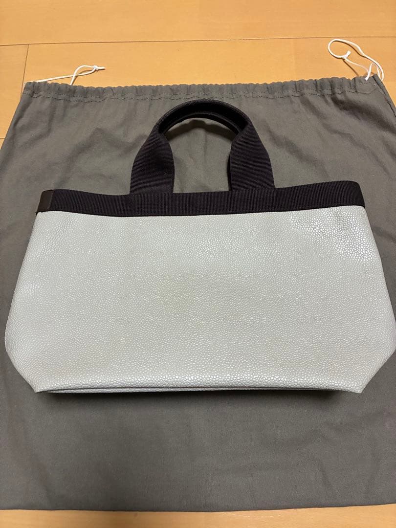 エルベシャプリエ スクエアトート704GP コーテッドキャンバス レザー