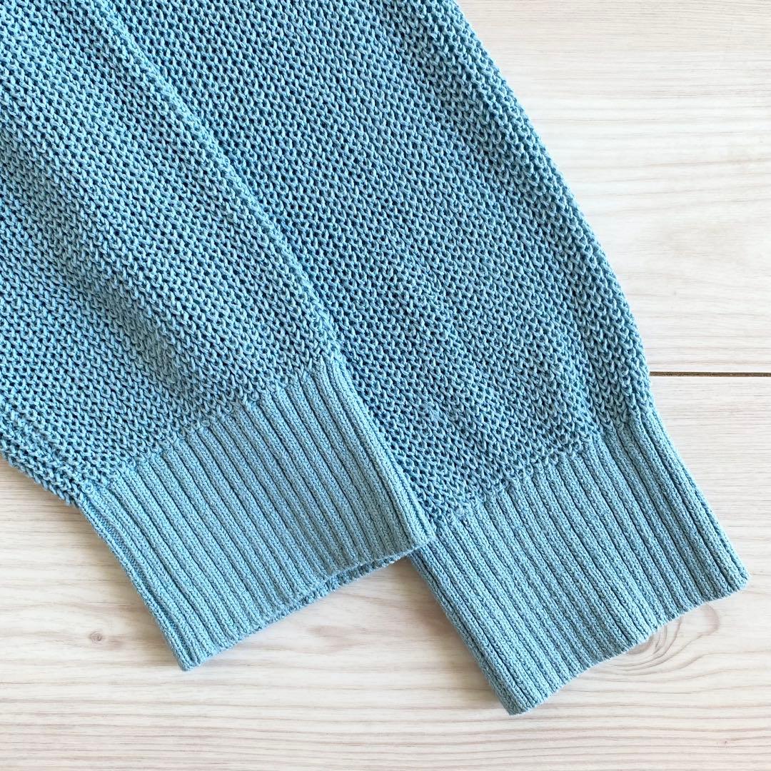 2025SS YANUK 57251252 和紙混 サマーニットカーディガン L