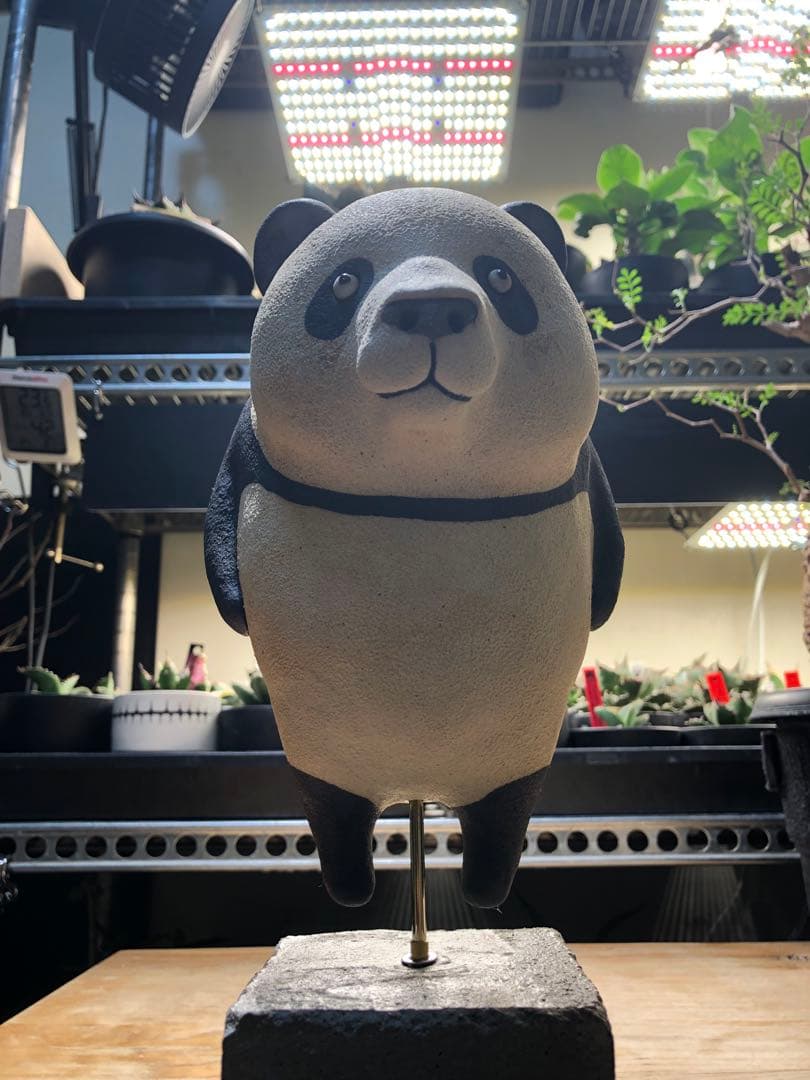 陶仁　パンダ　一点物　置物