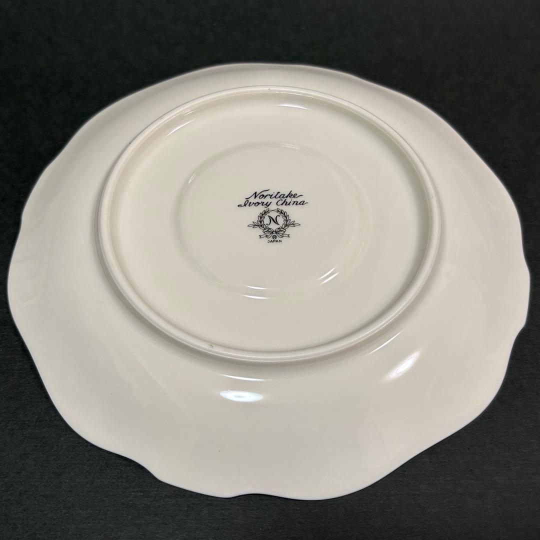 Noritake ivory china スープ カップ＆ソーサー 7客 皿5枚