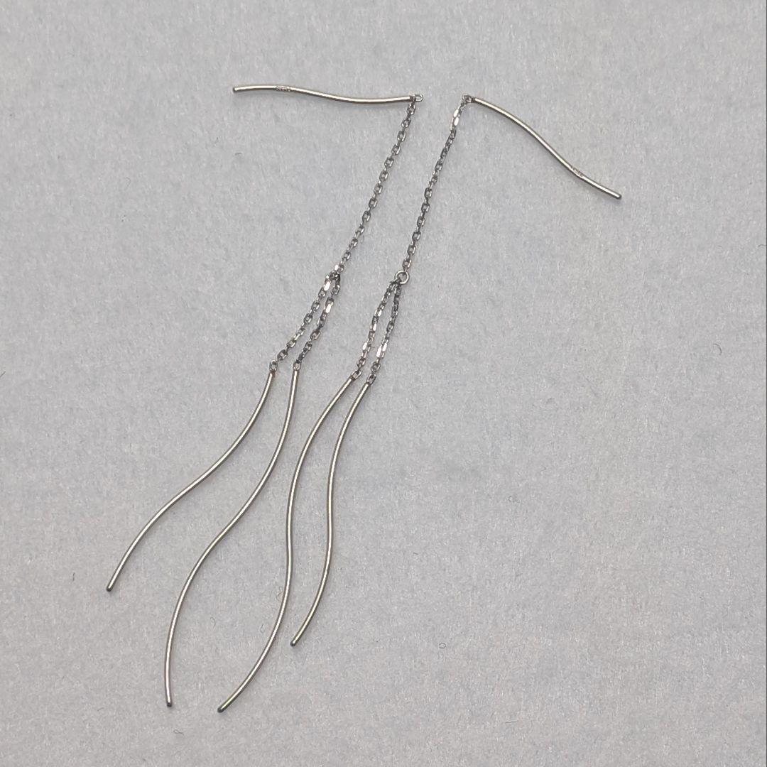 Pt850 ブランチスタイル アメリカンピアス