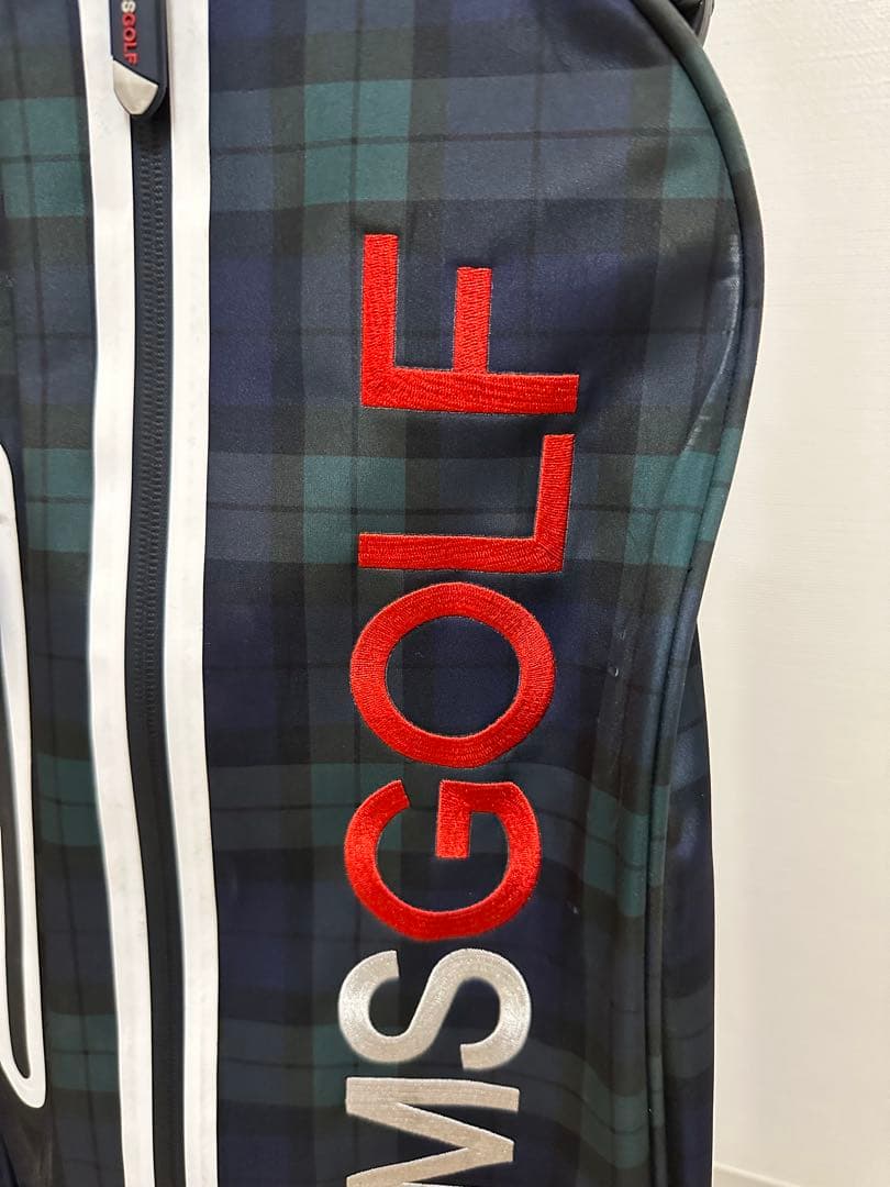 「セール」BEAMS GOLF ブラックウォッチ スタンド キャディバッグ