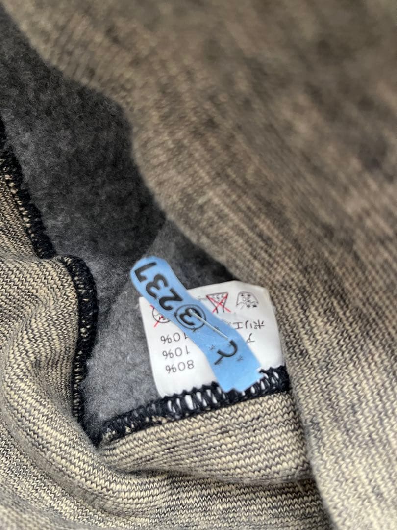 WAREHOUSE BODIES 霜降りグレー カーディガン 42