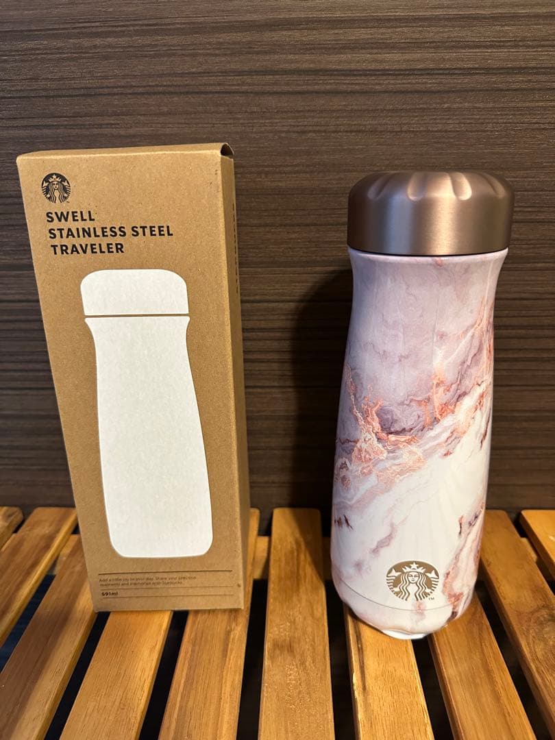 Starbucks S'well 韓国限定　大理石