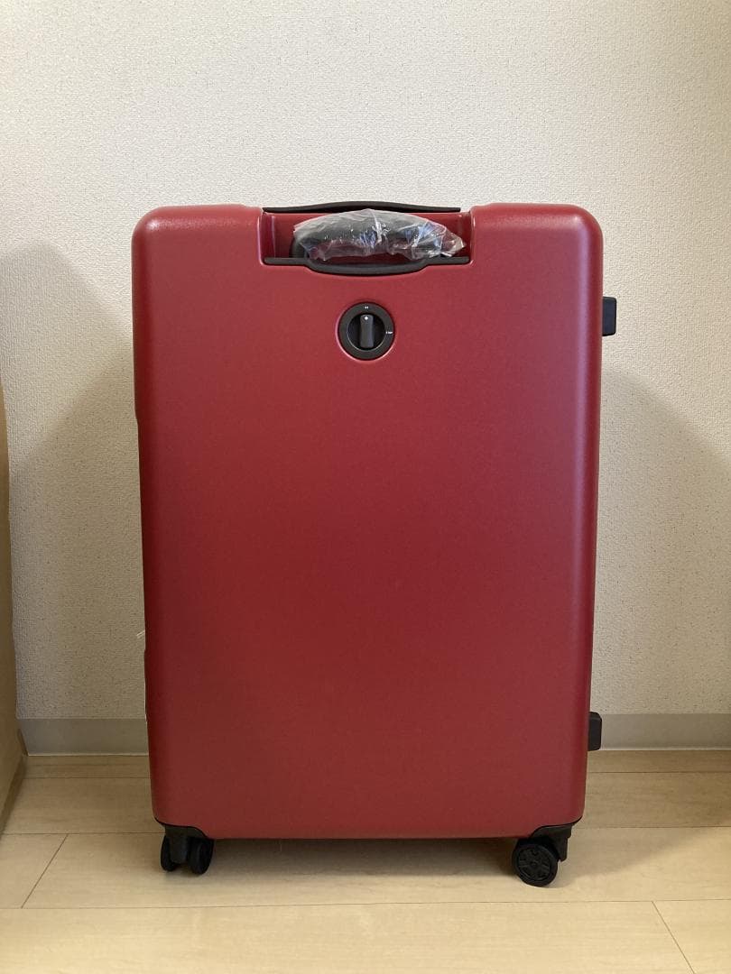 新品未使用タグつき　ACE サークルZ スーツケース　赤　Lサイズ