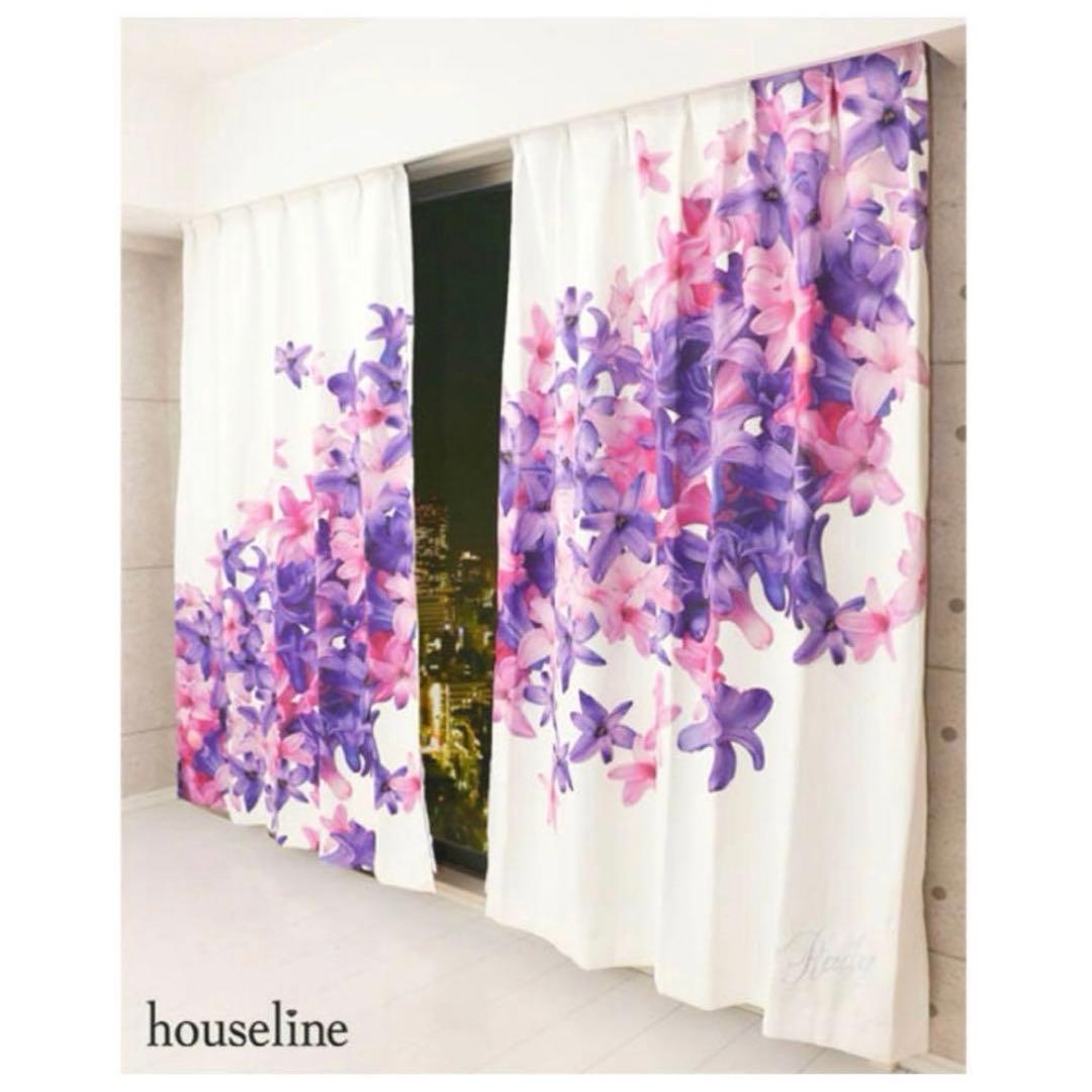 Rady エレフラカーテン ホワイト 100×135