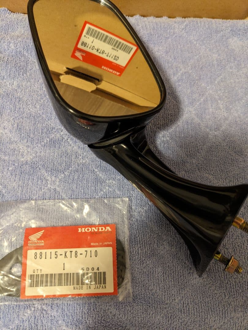 CBR400エアロ　NC23純正ミラー　新品未使用　値下げ中