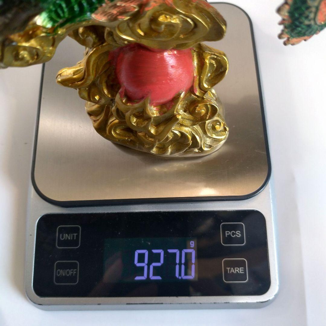 【強運、縁起物】銅製　飛龍、龍神　フライングドラゴン　中国、伝説　工芸品　置物